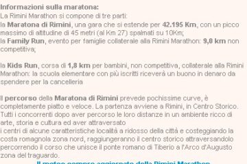 Maratona di Rimini !! Andrea Miori per Noiiiiii