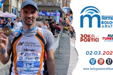 MARATONA DI BOLOGNA : Andrea Tiefenthaler come un leone ! Spettacolooooo